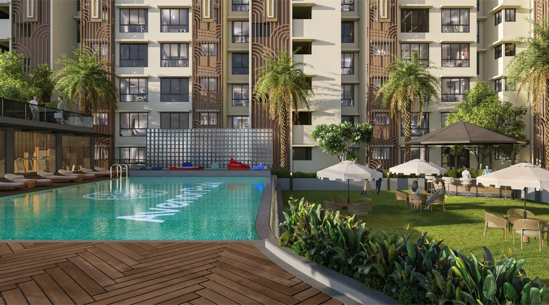Exterior view of Avenor Park, Kurla West