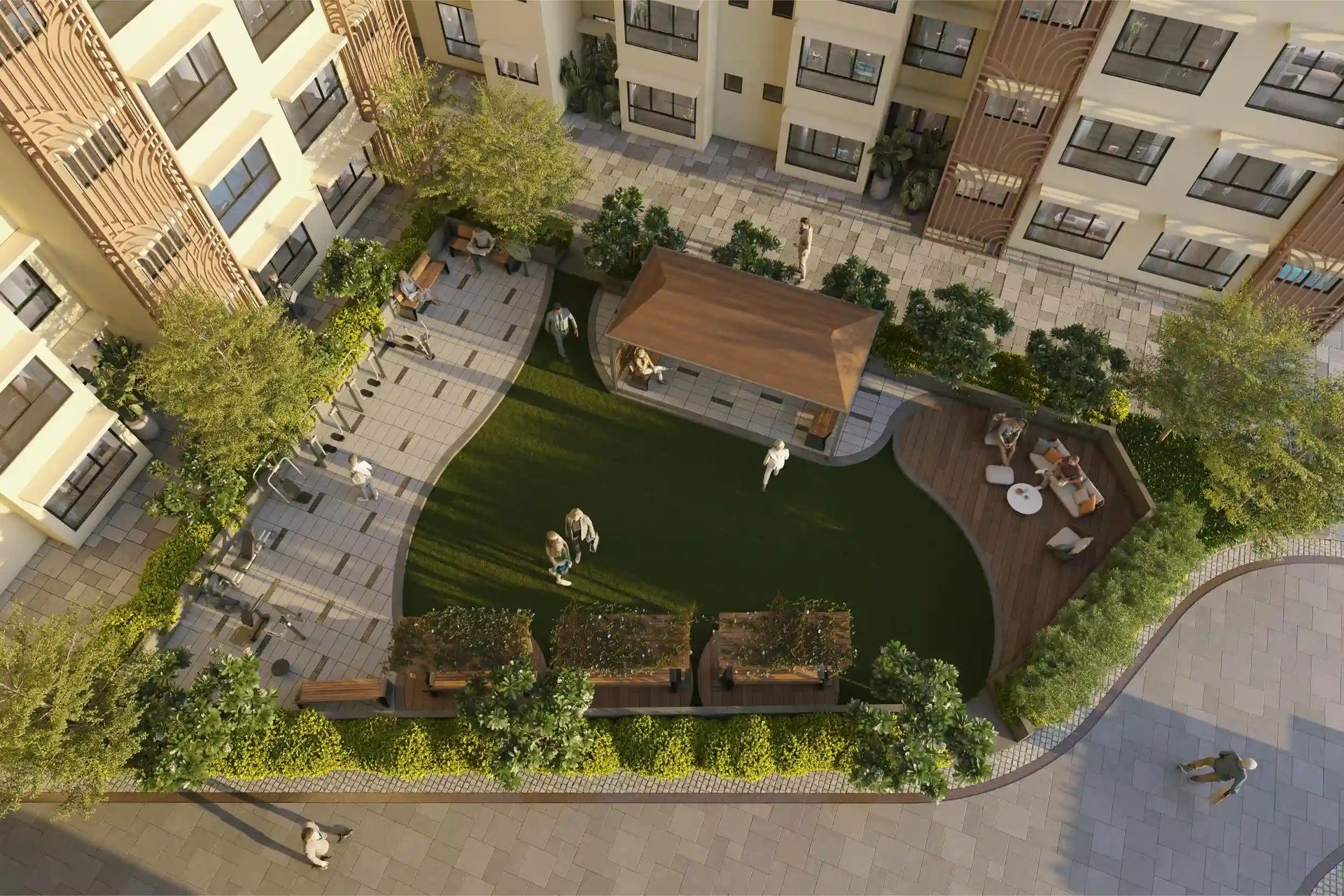 Exterior view of Avenor Park, Kurla West