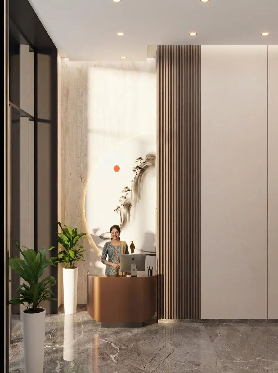 Interior view of Avenor Park, Kurla West