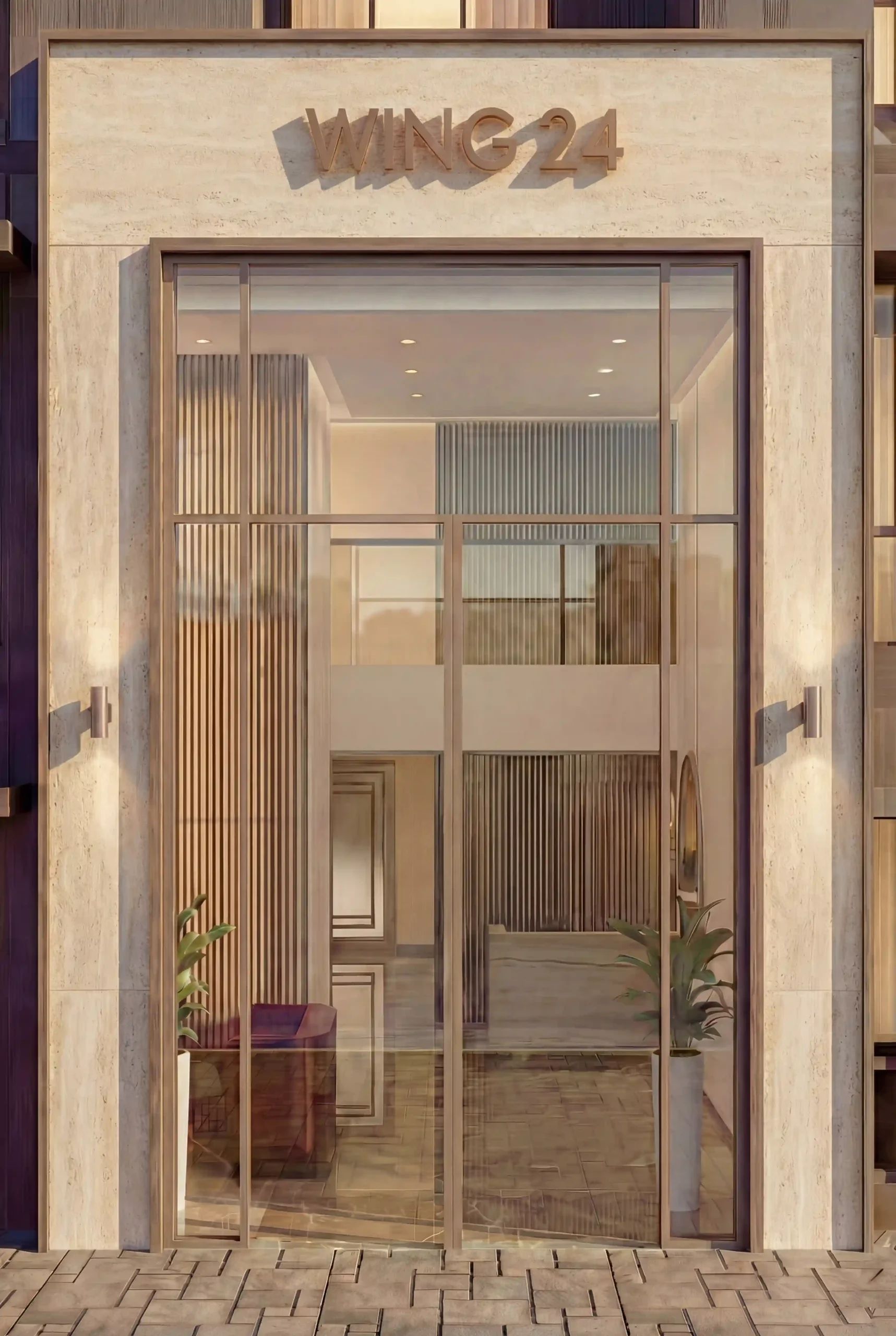 Interior view of Avenor Park, Kurla West